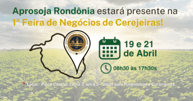 Aprosoja Rondônia participa da 1ª feira AGROCOM em Cerejeiras